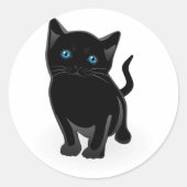 Stickers Chat Noir (Devant)