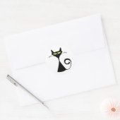 Stickers Chat Noir (Enveloppe)