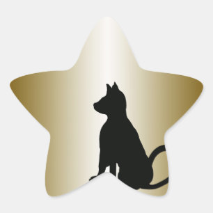 Stickers Chat Or Chats Kitty Noir