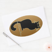 Stickers Chat Personnalisé Stickers Chat Amoureux  (Enveloppe)