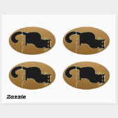 Stickers Chat Personnalisé Stickers Chat Amoureux  (Feuille)