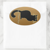 Stickers Chat Personnalisé Stickers Chat Amoureux  (Sac)