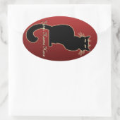 Stickers Chat Personnalisé Stickers Chat Amoureux  (Sac)