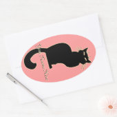 Stickers Chat Personnalisé Stickers Chat Amoureux  (Enveloppe)