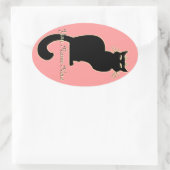 Stickers Chat Personnalisé Stickers Chat Amoureux  (Sac)