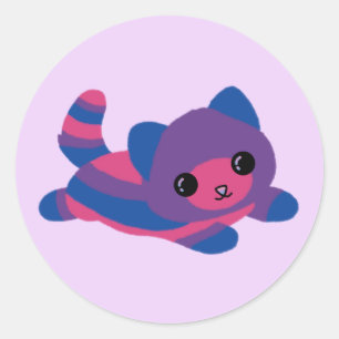 Stickers Chat Pride Bisexual