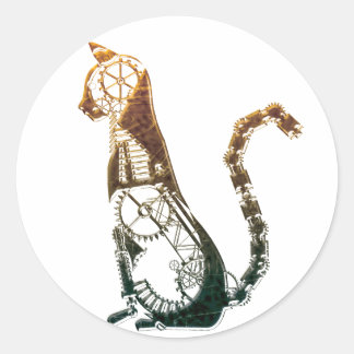 stickers chat Steampunk