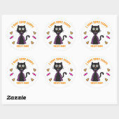 Stickers Chat Vampire (Feuille)