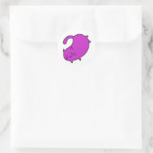 Stickers Chat Violet Volant (Sac)