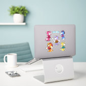 Stickers Chats Boomi (Ordinateur portable sur le bureau)