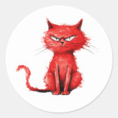 Stickers Chats Grumpy (Devant)