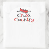 Stickers Chaussure cross-country (Sac)