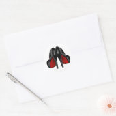 Stickers Chaussure Rouge Haut Talon (Enveloppe)