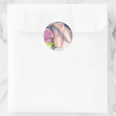 Stickers - Chaussures de ballet & Rose (Sac)