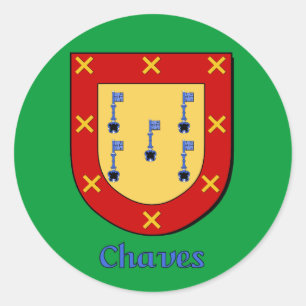 Stickers Chavez Family Shield