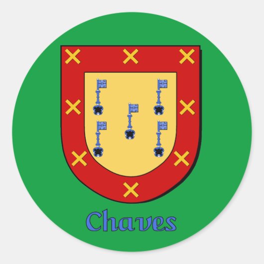Stickers Chavez Family Shield (Devant)