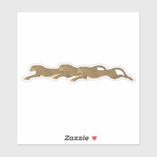 Stickers Cheetah (Feuille)