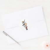 Stickers Chef avec pots et pots (Enveloppe)