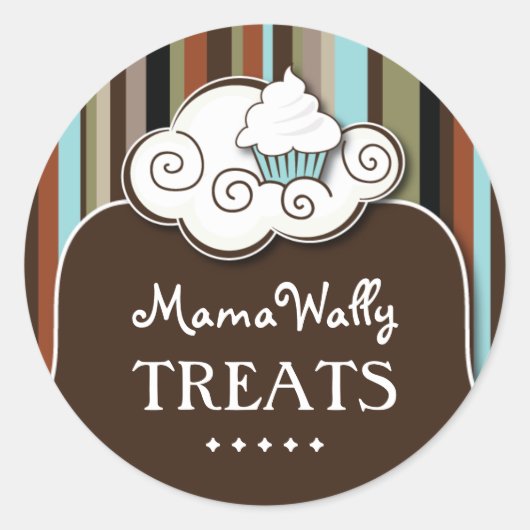 Stickers Chef pâtissier décoratif (Devant)