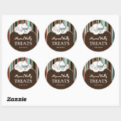 Stickers Chef pâtissier décoratif (Feuille)