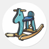 Stickers Cheval à roche (Devant)