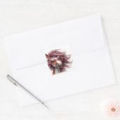 Stickers Cheval amusant (Enveloppe)