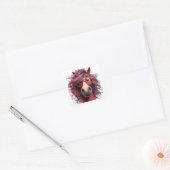 Stickers Cheval amusant (Enveloppe)