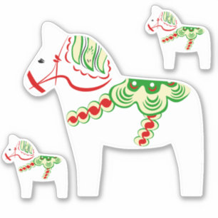 Stickers Cheval Blanc Dala