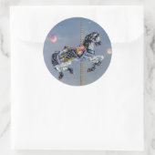 Stickers - Cheval Carousel de Mare Gris (Sac)