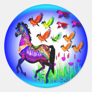 Stickers Cheval Imaginaire