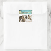 Stickers Cheval Sauvage Photo Picasso Boho (Sac)