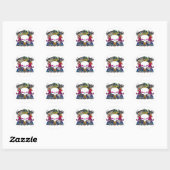 Stickers Cheveux Guerilla (Feuille)