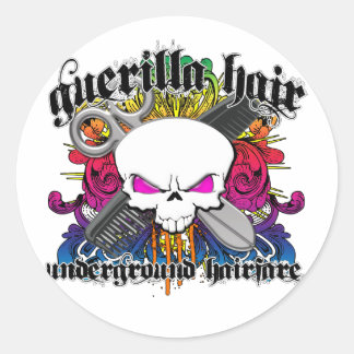 Stickers Cheveux Guerilla