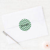 Stickers Chevron tendance (Enveloppe)