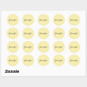 Stickers Chevron tendance (Feuille)