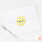 Stickers Chevron tendance (Enveloppe)