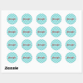 Stickers Chevron tendance (Feuille)