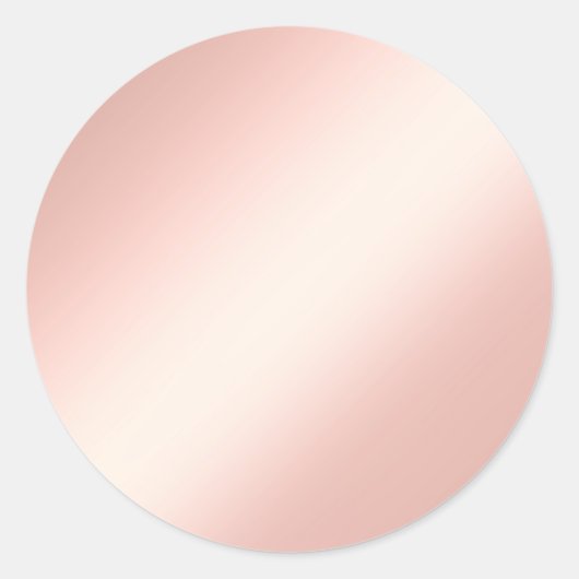 Stickers Chic Élégant Glamor Rose Or Blond (Devant)