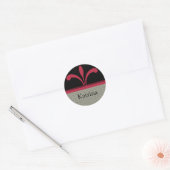 Stickers Chic Floral, Magenta (Enveloppe)