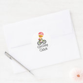 Stickers Chick Cycling (Enveloppe)