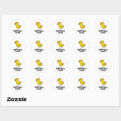 Stickers Chick Softball (Feuille)