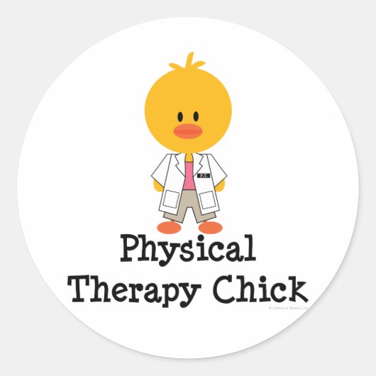 Stickers Chick Thérapie (Devant)
