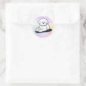 Stickers Chien Bichon Frise (Sac)