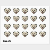 Stickers Chien Chien Chien Maltais / Sceau (Feuille)