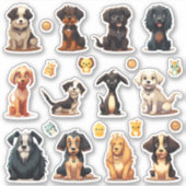 Stickers Chien Coupé (Devant)