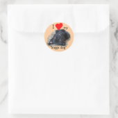 Stickers Chien de Bug - votre photo ou la mienne (Sac)