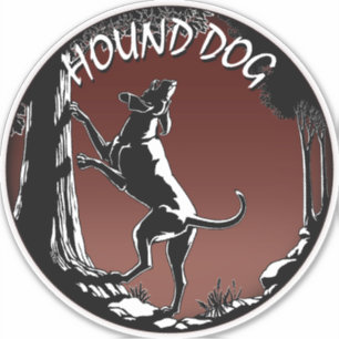Stickers Chien de Hound Chasse Personnalisé Décala