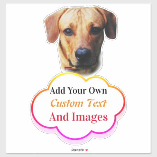 Stickers Chien Décor Personnalisé Pour Voiture (Feuille)