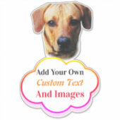 Stickers Chien Décor Personnalisé Pour Voiture (Devant)