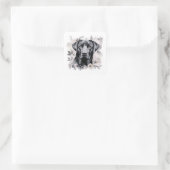 Stickers Chien du Labrador noir (Sac)